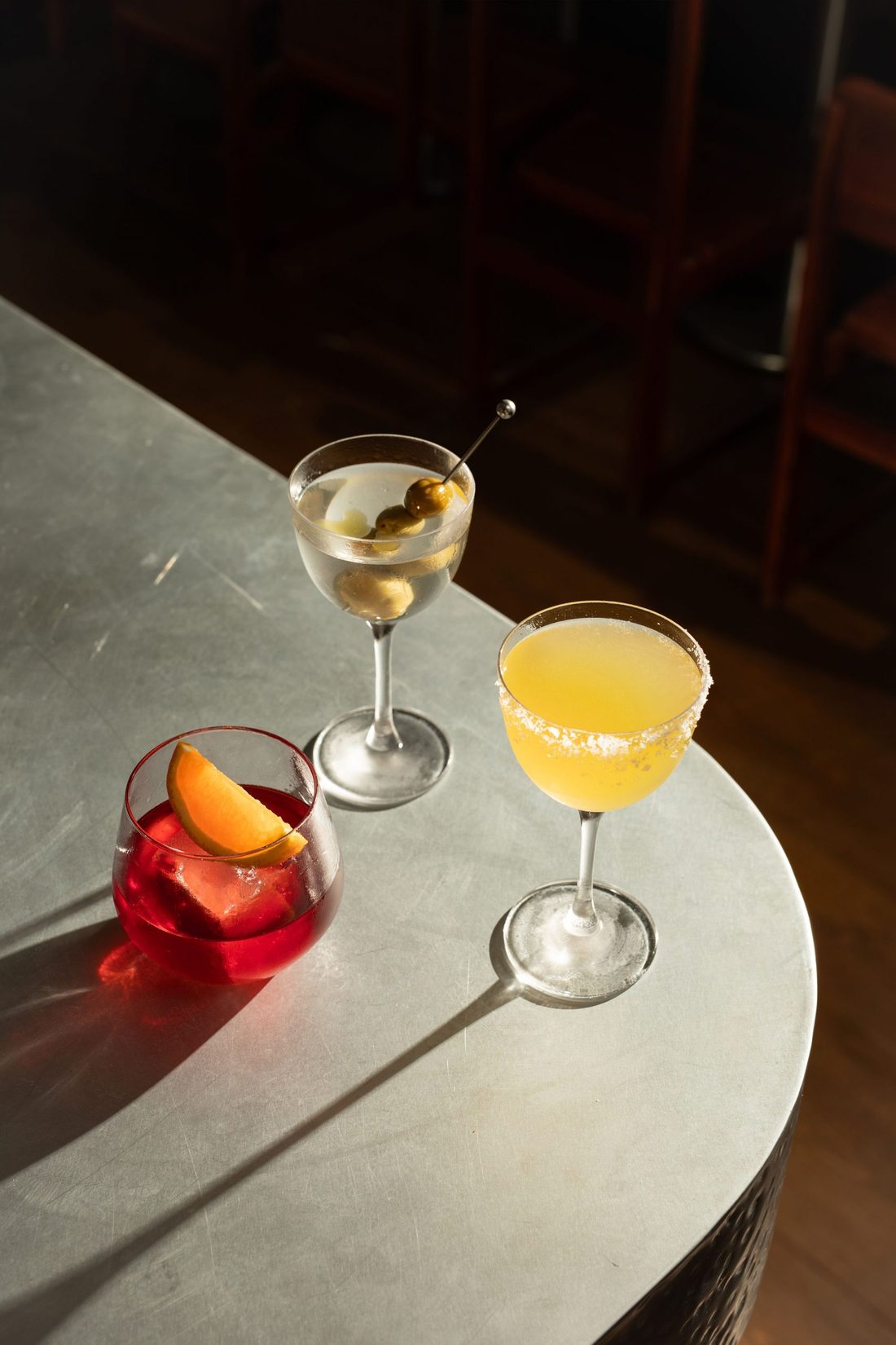 Cocktails from Anna&rsquo;s bar at Celentano&rsquo;s